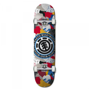 Element Cut Out Seal 7.7 Skateboard Complete