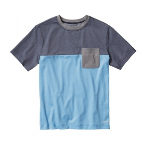 Patagonia Capilene Daily Colorblock T Shirt (Ages 8 14) Boys'