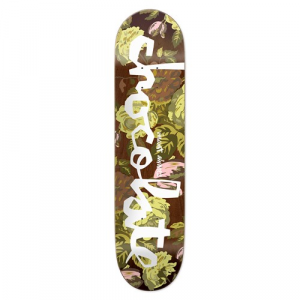 Chocolate Alverez Floral Chunk 80 Skateboard Deck