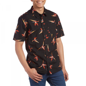 Vans Trouble In Paradise Short Sleeve Button Down