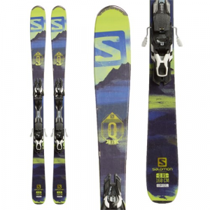 Salomon Q 85 R Skis Z12 Bindings Used 2016