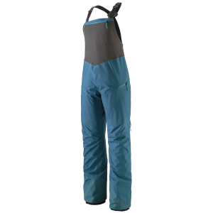 Women's Patagonia Snowdrifter Bibs 2023 - XXS in Blue size 2X-Small | Polyester