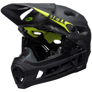 Image of Bell Super DH MIPS Bike Helmet 2023 in Black size Small | Rubber/Polyester