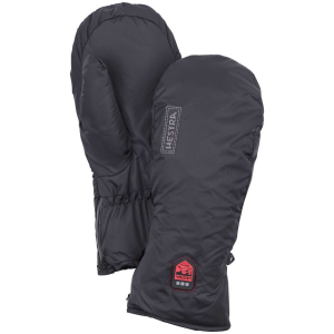 Image of Hestra Heated Mitt Liner 2025 in Black size 8 | Polyester