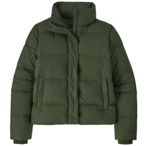 Women's Patagonia Silent Down Jacket 2024 in Green size X-Small | Polyester