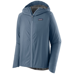 Image of Patagonia Dirt Roamer Jacket 2024 in Blue size Small | Nylon/Polyester