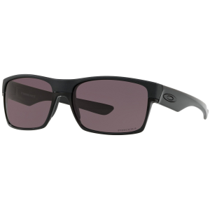 Image of Oakley Two Face Sunglasses 2024 in Black | Aluminum