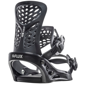 Flux PR Snowboard Bindings 2024 in Black size Medium