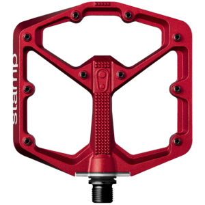 Crank Brothers Stamp 7 Pedals 2024 in Red size Small | Aluminum