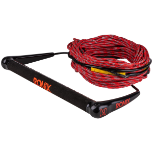 Ronix Ronix Combo 4.0 Hide Stich Grip Wakeboard Handle + 75 ft Solin Rope 2026 in Red - $149.99 at evo