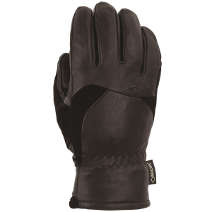 Women's POW Stealth GORE-TEX Gloves 2024 in Black size X-Small | Leather/Polyester