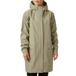 Image of Women's Helly Hansen Moss Rain Coat 2024 in Blue size X-Small | Polyester