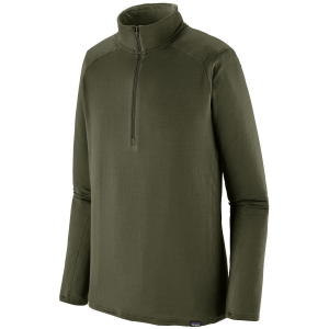 Image of Patagonia Capilene(R) Thermal Weight Zip-Neck Top Men's 2025 in Gray size X-Large | Polyester