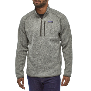 Image of Patagonia Better Sweater(R) 1/4 Zip Pullover Fleece 2024 in Gray size X-Large | Polyester