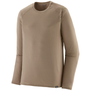 Image of Patagonia Capilene(R) Thermal Weight Crew Top Men's 2025 in Khaki size Large | Spandex/Polyester