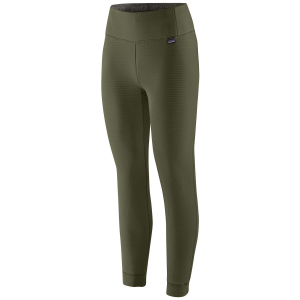 Image of Women's Patagonia Capilene(R) Thermal Weight Pants 2025 in Green size X-Small | Spandex/Polyester