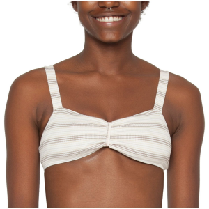 Women's Seea Olea Bikini Top in White size Large | Spandex/Polyester
