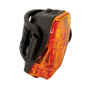 Image of Lezyne Laser Drive Rear Bike Light 2023 in Black | Rubber