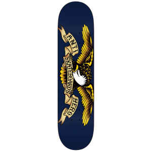 Anti Hero Classic Eagle Skateboard Deck 2024 in Navy size 8.5