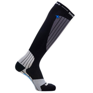 Dissent Snow GFX Compression Hybrid Socks 2025 in Black size Large