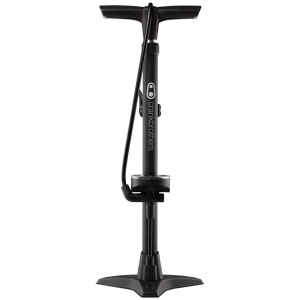 Image of Crank Brothers Gem Floor Pump 2025 in Black | Aluminum/Plastic