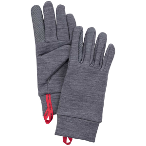 Image of Hestra Touch Warmth Liners 2026 in Gray size 10 | Wool/Polyester