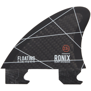 Ronix Fin-S 2.0 Center Surf Fin 2024 - " in Charcoal size 4.5"