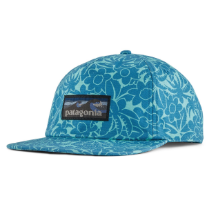 Image of Patagonia Boardshort Label Funfarer Cap 2023 in Blue | Cotton