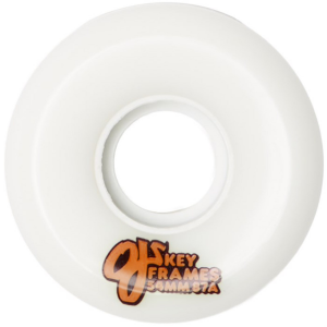 OJ Plain Jane Keyframe 87a Skateboard Wheels 2024 in White size 54