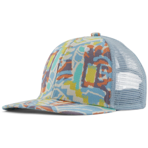 Image of Kid's Patagonia Trucker Hat 2023 in Blue | Cotton/Polyester