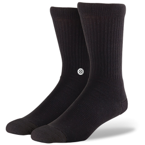 Image of Stance Icon 3-Pack Socks 2023 in Gray size X-Large | Cotton