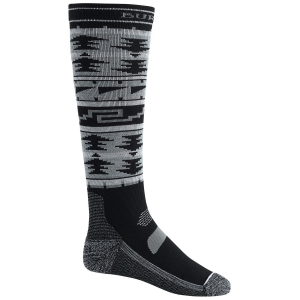 Burton Performance Lightweight Socks 2024 | Wool in Blue size Large | Wool/Polyester