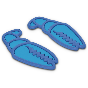 Image of Crab Grab Mega Claws Stomp Pad 2025 in Blue | Rubber