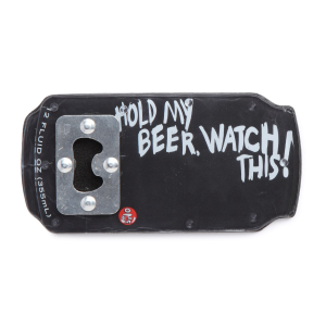 Image of OneBall One Ball Jay Hold My Beer Bottle Opener Stomp Pad 2025 in Black