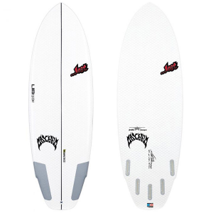 Image of Lib Tech x Lost Puddle Jumper Surfboard 2024 in White size 5'7" | Polyester