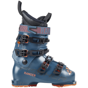 Women's Fischer Ranger ONE 115 GW DYN Alpine Touring Ski Boots 2024 /Plastic in Blue size 24.5 | Polyester/Plastic