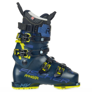Women's Fischer Ranger 115 Alpine Touring Ski Boots 2022 in Blue size 22.5 | Rubber