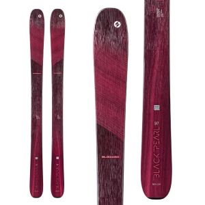 Image of Women's Blizzard Black Pearl 97 Skis 2022 in Red size 165