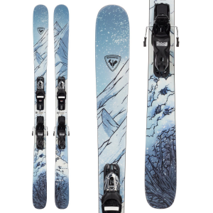 Image of Rossignol Ops 92 Skis + Xpress 11 GW Bindings 2024 in Black size 136