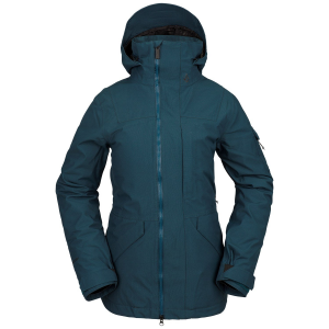 Image of Women's Volcom Iris 3-In-1 GORE-TEX Jacket 2023 in Blue size X-Large