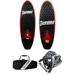 Doomswell Lithium Wakesurf Board + Bag + Surf Rope 2022 in Gold size 5'2"