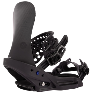 Image of Burton X EST Snowboard Bindings 2025 in Black size Medium | Nylon