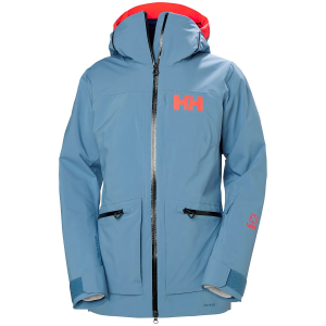 Image of Women's Helly Hansen Powderqueen Infinity Jacket 2023 in Green size Medium | Polyester