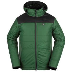 Volcom Utility Puff Jacket Men's 2023 Green size Large | Nylon/Wool/Polyester