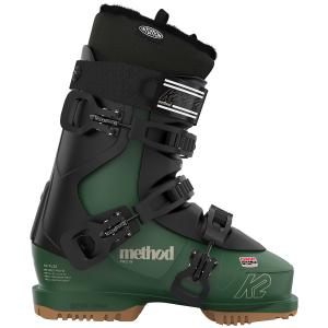 Women's K2 FL3X Method Pro W Ski Boots 2023 in Green size 26.5 | Rubber