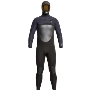 Image of XCEL 4/3 Drylock Hooded Wetsuit 2024 in Black size X-Small | Neoprene