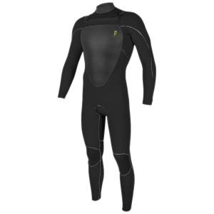 Image of O'Neill 4.5/3.5 Mutant Legend Chest Zip Hooded Wetsuit 2024 - S in Black size X-Large | Rubber/Neoprene