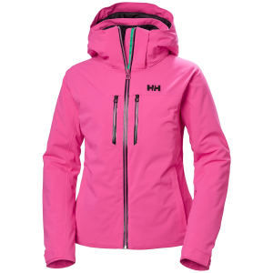 Image of Women's Helly Hansen Alphelia Lifaloft Jacket 2025 in Pink size X-Small | Elastane