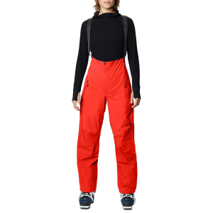 Women's Mountain Hardwear High Exposure GORE-TEX C-Knit Tall Bibs Orange size X-Small | Nylon