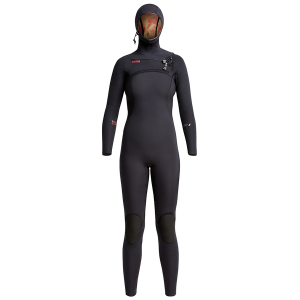 Women's XCEL 4.5/3.5 Comp X Hooded Wetsuit in Black size 8T | Neoprene